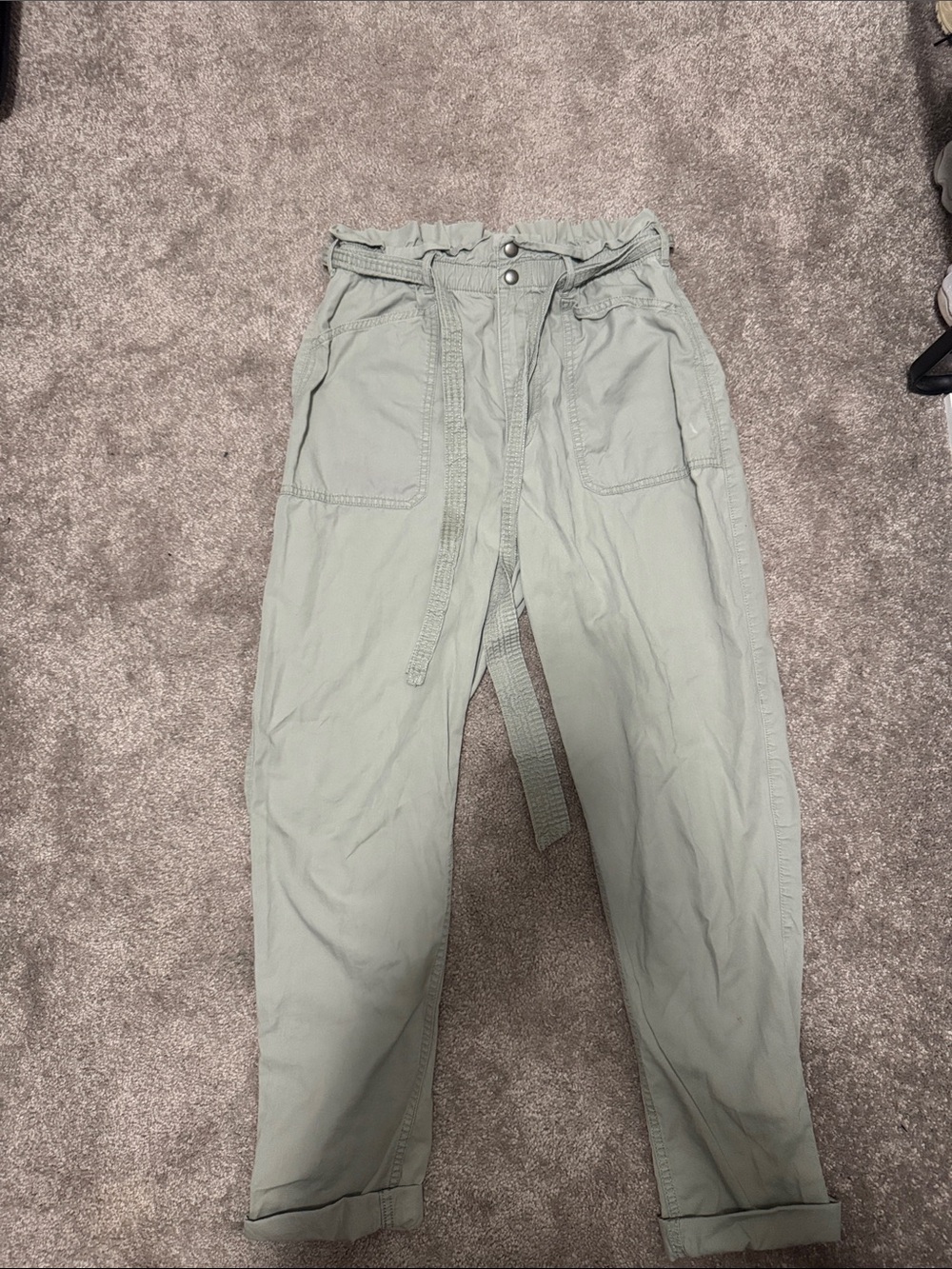 Abercrombie paper bag pants